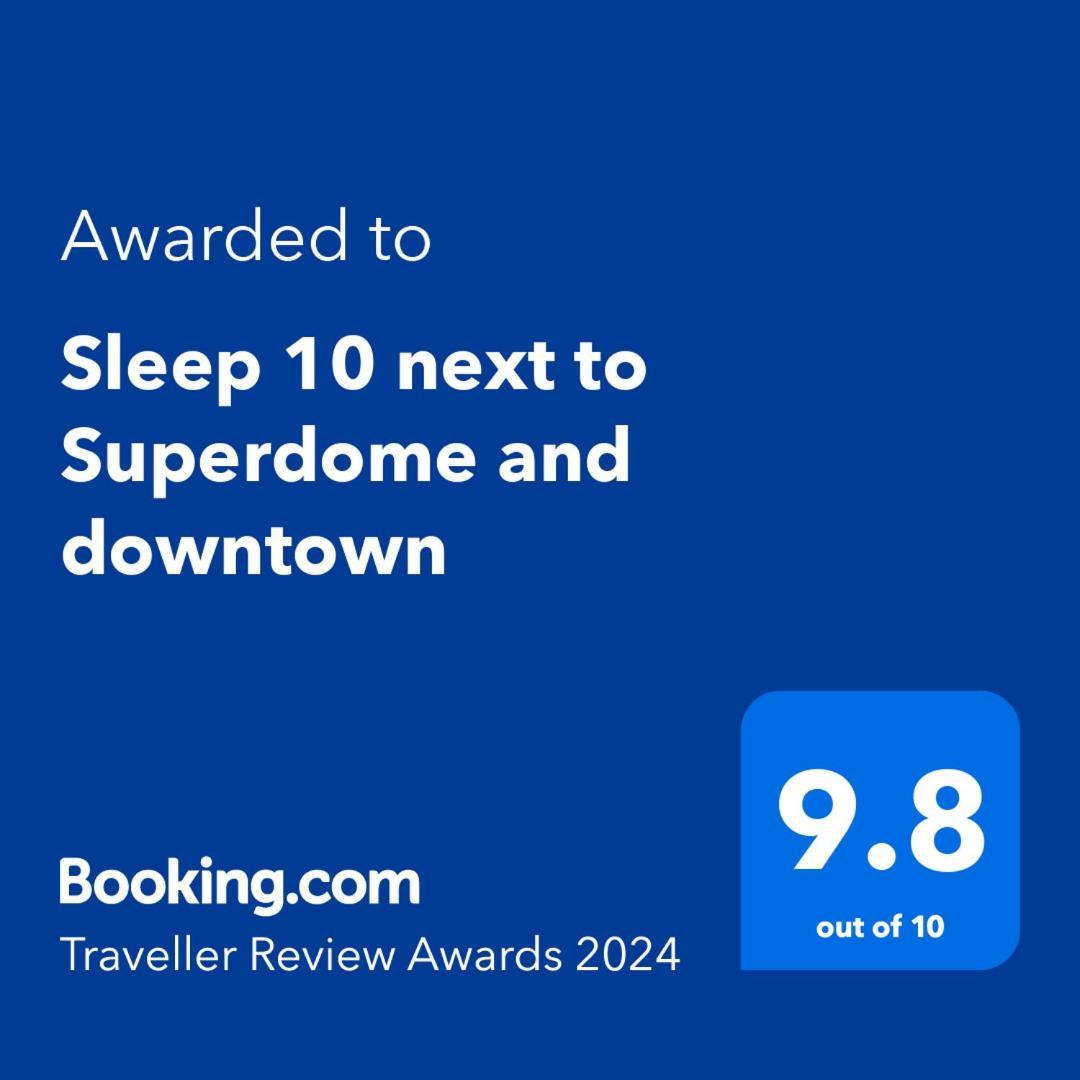 Villa Sleep 10 Next To Superdome And Downtown New Orleans Esterno foto